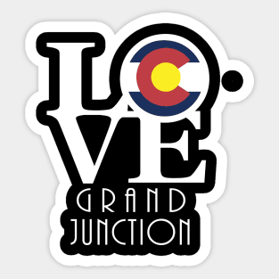 LOVE Grand Junction Sticker